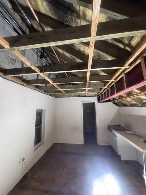 Controlled artex plasterboard strip-out in Bromley by Bow