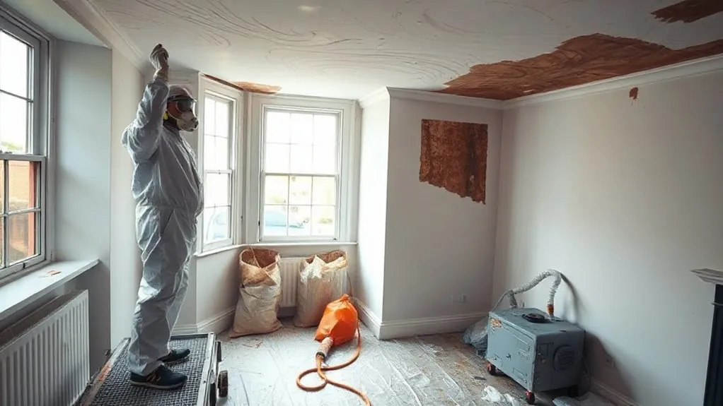 Asbestos Artex Removal in Bromley by Bow — HSE-licensed specialists