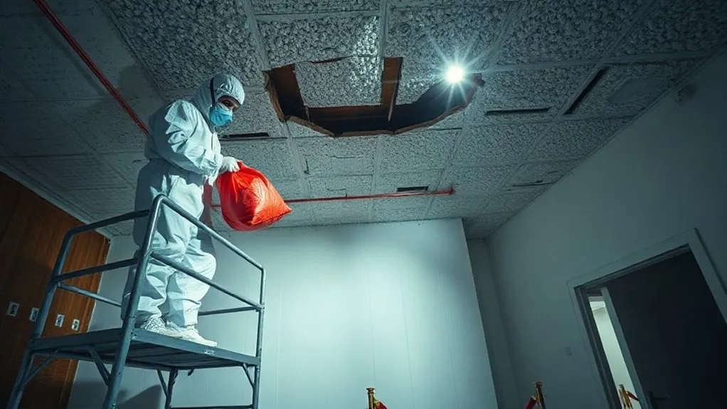 Asbestos Ceiling Removal in Bromley by Bow — HSE-licensed specialists
