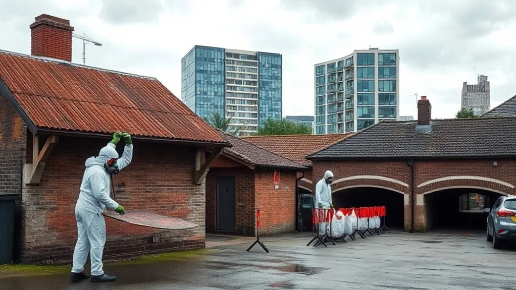 Asbestos Roof Removal in Bromley by Bow — HSE-licensed specialists