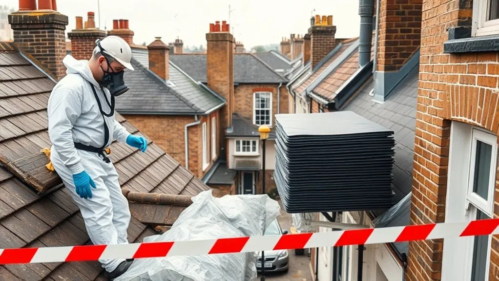Cement Sheet Removal in Bromley by Bow — HSE-licensed specialists