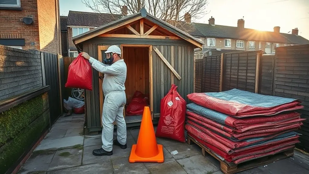 Garage & Shed Roof Removal in Bromley by Bow — HSE-licensed specialists