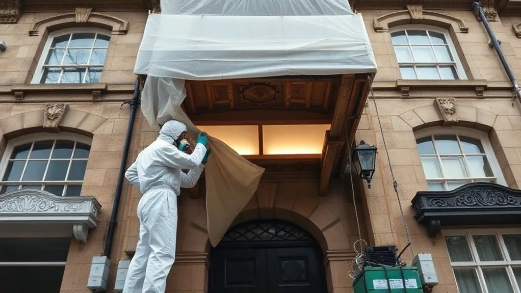Listed Building Asbestos Removal in Bromley by Bow — HSE-licensed specialists